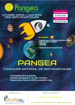 Affiche Concours Pangea 2023