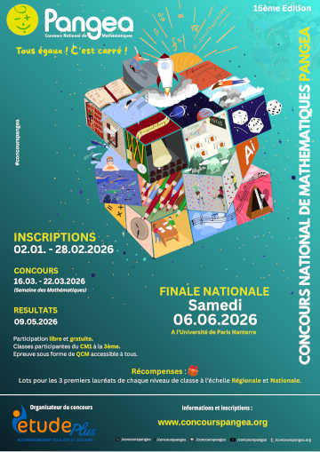 Affiche Concours Pangea 2026
